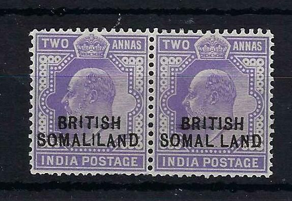 Image of Somaliland Protectorate 27/27d UMM